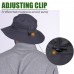 USHAKE Bucket Hat, Safari Hat UPF 50+ Sun Protection Hat Boonie Hat Cap for Outdoor Fishing Hunting Gardening Hiking